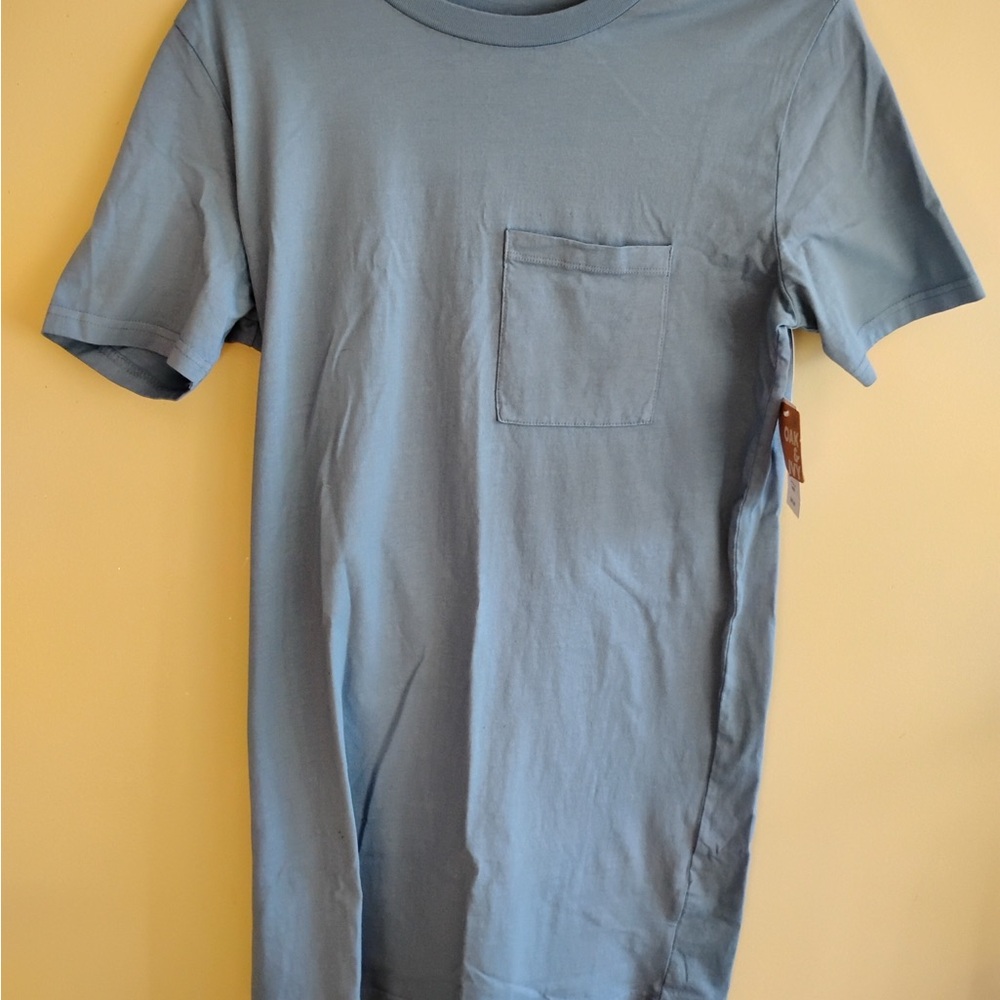 Oak & Fort Blue T-shirt Dress, NWT, Size M
